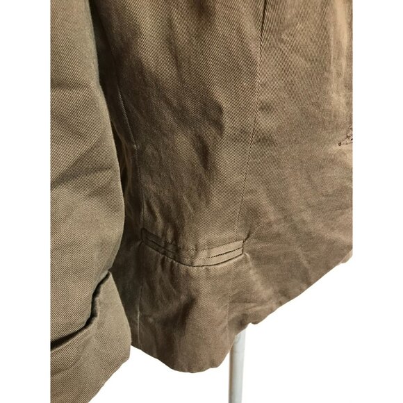 Tabitha Anthropologie Gray 3/4 Sleeve Blazer Jacket, Size 6 (US) - Picture 5 of 11